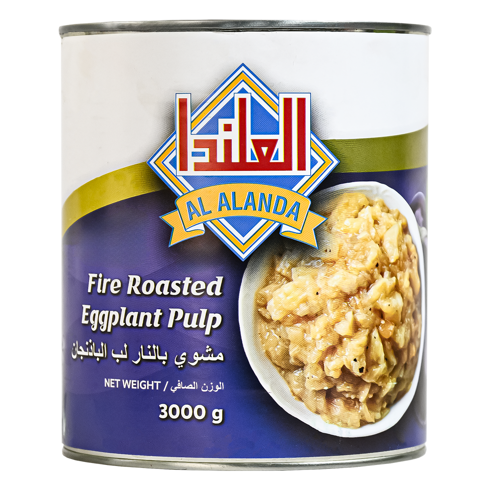 Fire Roasted Eggplant Pulp