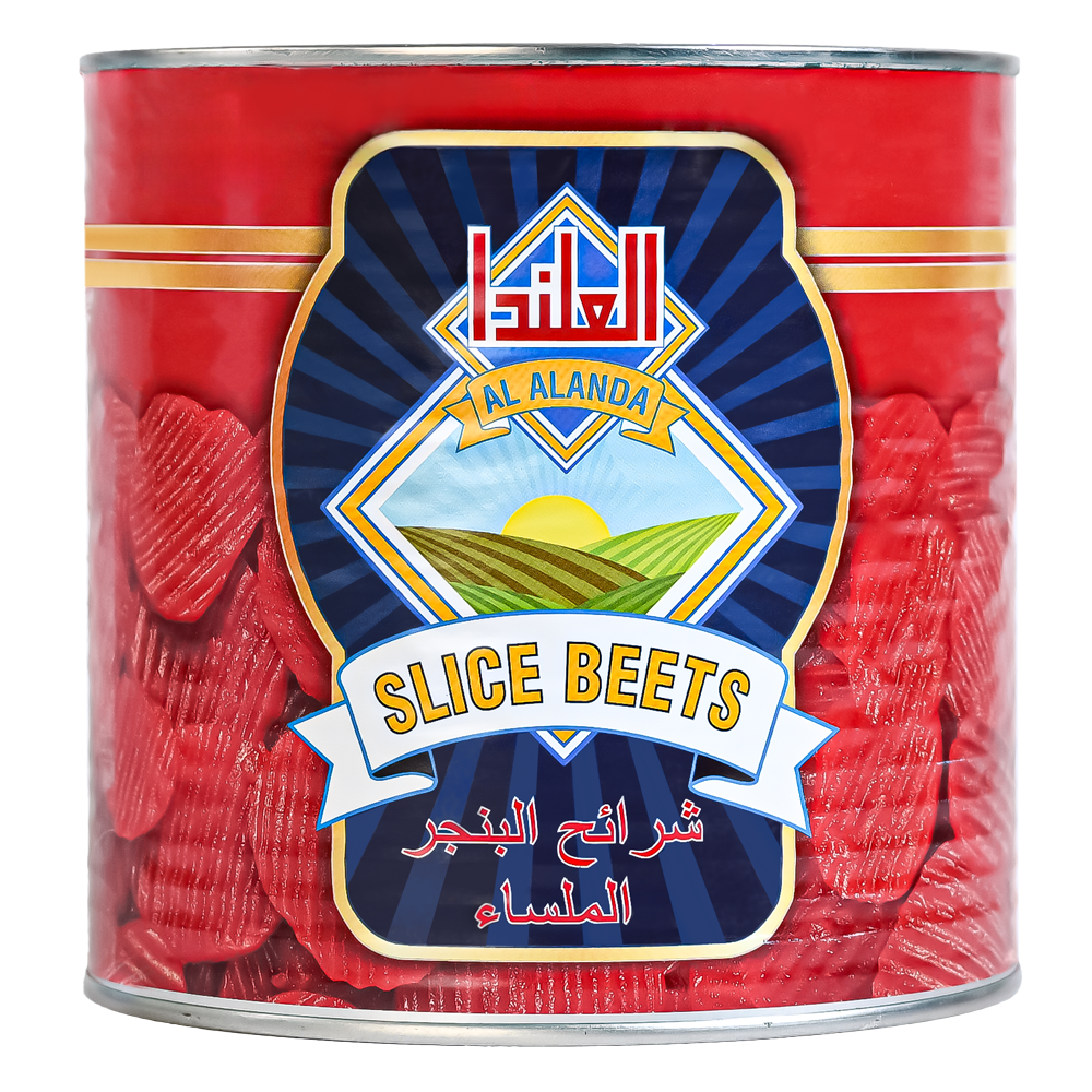 smooth beetroot slices