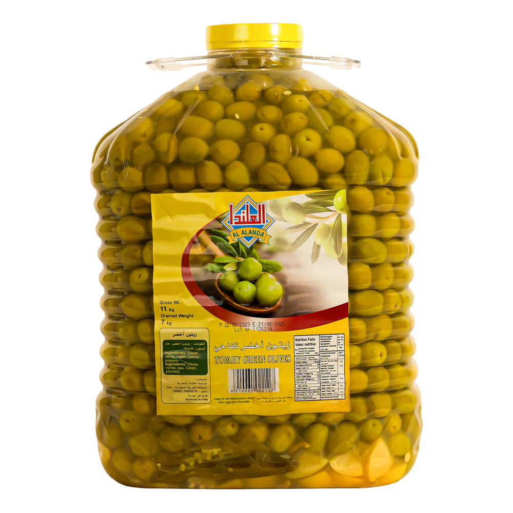 Tofahy green olives